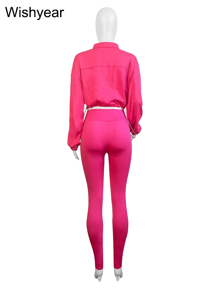 Conjunto informal de 2 piezas para mujer, Sudadera de manga larga y pantalones, chándal de calle para correr, chándal de Fitness