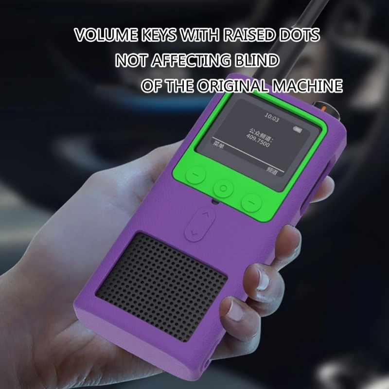 

Mobile Radio Sleeve Silicone Cover for 3 2024 Scratchproof Case Protector Case Soft Skin Housing