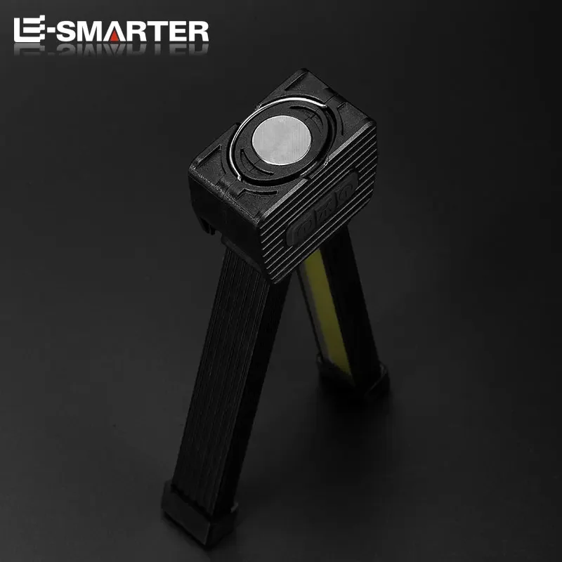 Auto Repair Work Light Strong LED Flashlight Outdoor Multifunctional Camping Reading Lighting Folding COB Portable Lamp image 3