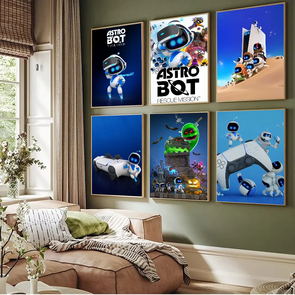 hot game A-astro botS Poster Prints Artwork festival Bedroom Club living room Home Deco