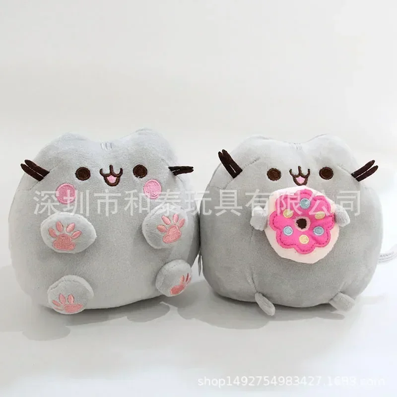 Pusheen Cat Soft Cartoon Anime Plush Fat Cat Cosplay Model Kawaii Plush Room Decoration for Kids Birthday Xmas Gifts