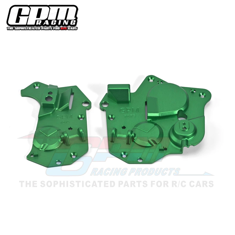 Chassis Side Cover Set para motocicleta, GPM CNC Alu 7075, LOS261014, LOS261014