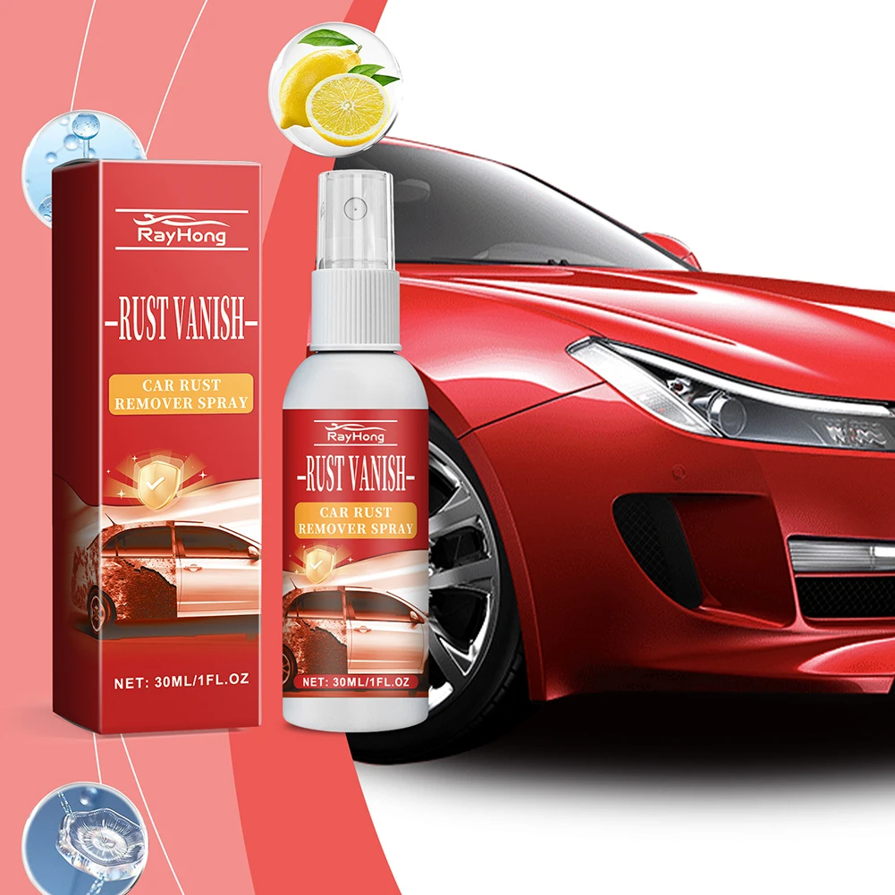 Car Maintenance Cleaning Spray Rapid Rust Removal Cleaning Tools Car Care Supplies