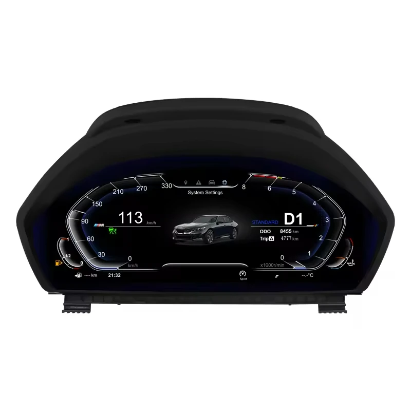 Highly Recommend Orginal Setting Linux System Car Digital Speedometer Instrument For  1 Series E87 2 Series F20 F52 F22