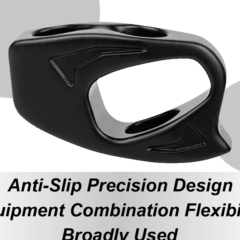 

Hand Ascender Self-Braking Stop Descender Non-slip Quick-Release Fall Protection Device Lightweight Rappelling Gear For