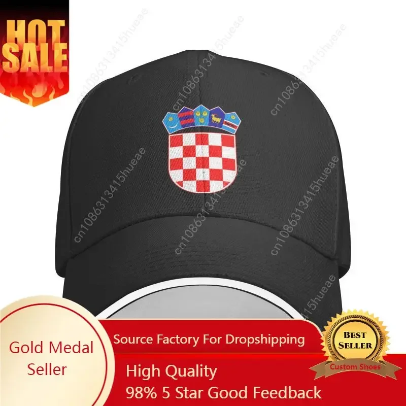 

Classic Coat Of Arms Of Croatia Baseball Cap for Women Men Adjustable Dad Hat Performance