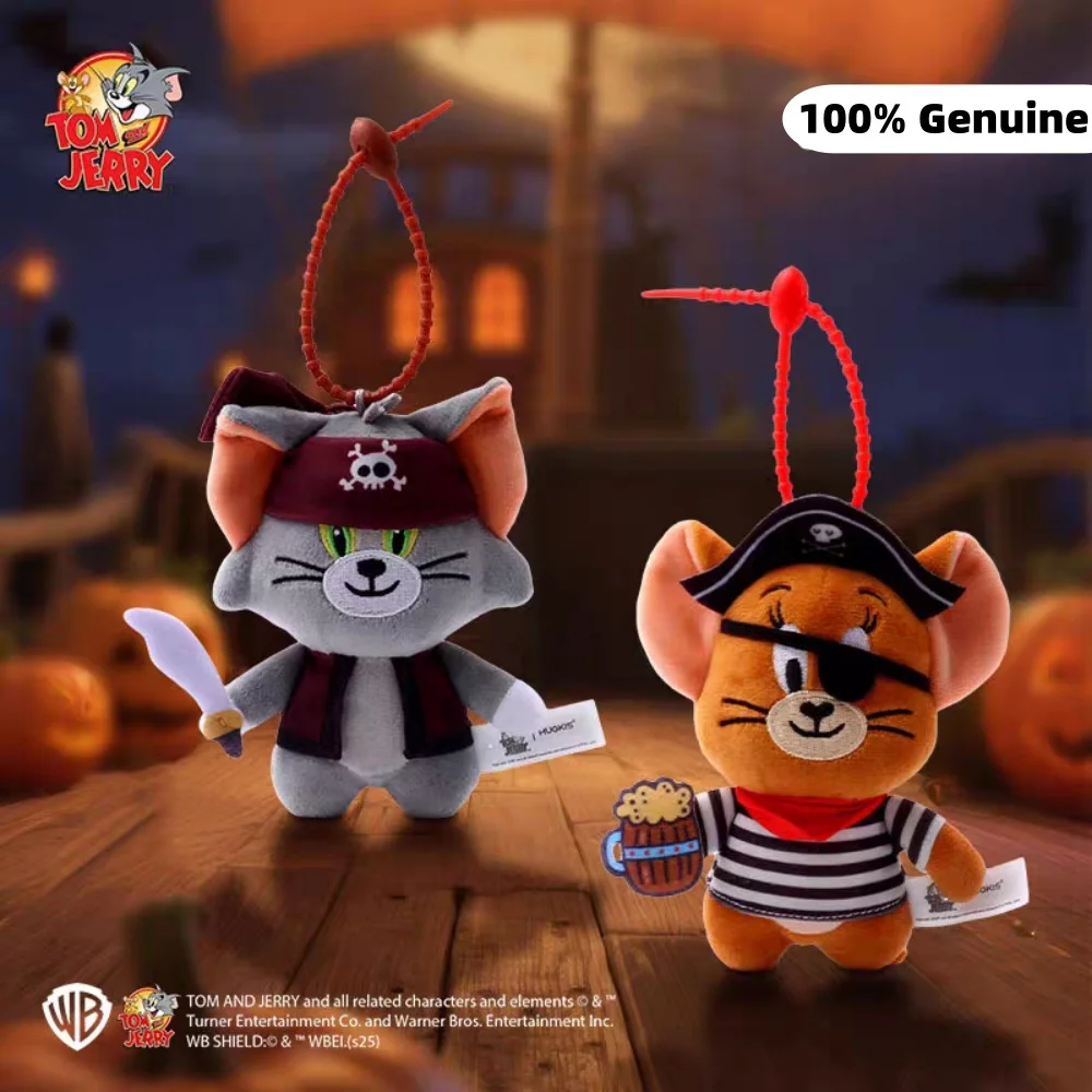 حقيقية أنيمي توم وجيري أفخم دمية المفاتيح القراصنة سلسلة بلوشيز Kawaii ظهره الديكور الدمى لعبة الفتيات هدايا عيد الميلاد #6