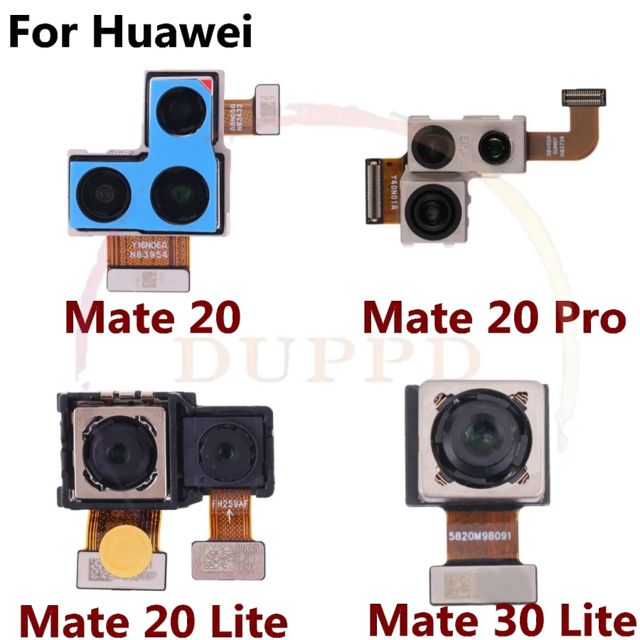 Original For Huawei Mate 40 30 20 10 9 Pro Lite 8 Mate30 Mate40 Backside Big Main Rear View Back Facing Camera Module Flex Cable