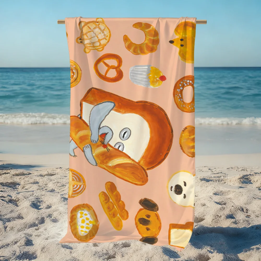 B-bread Cute Towel Beach T-Thief Quick Dry Soft Pool Towels Gift for Travel Gym Shower Camping Sports