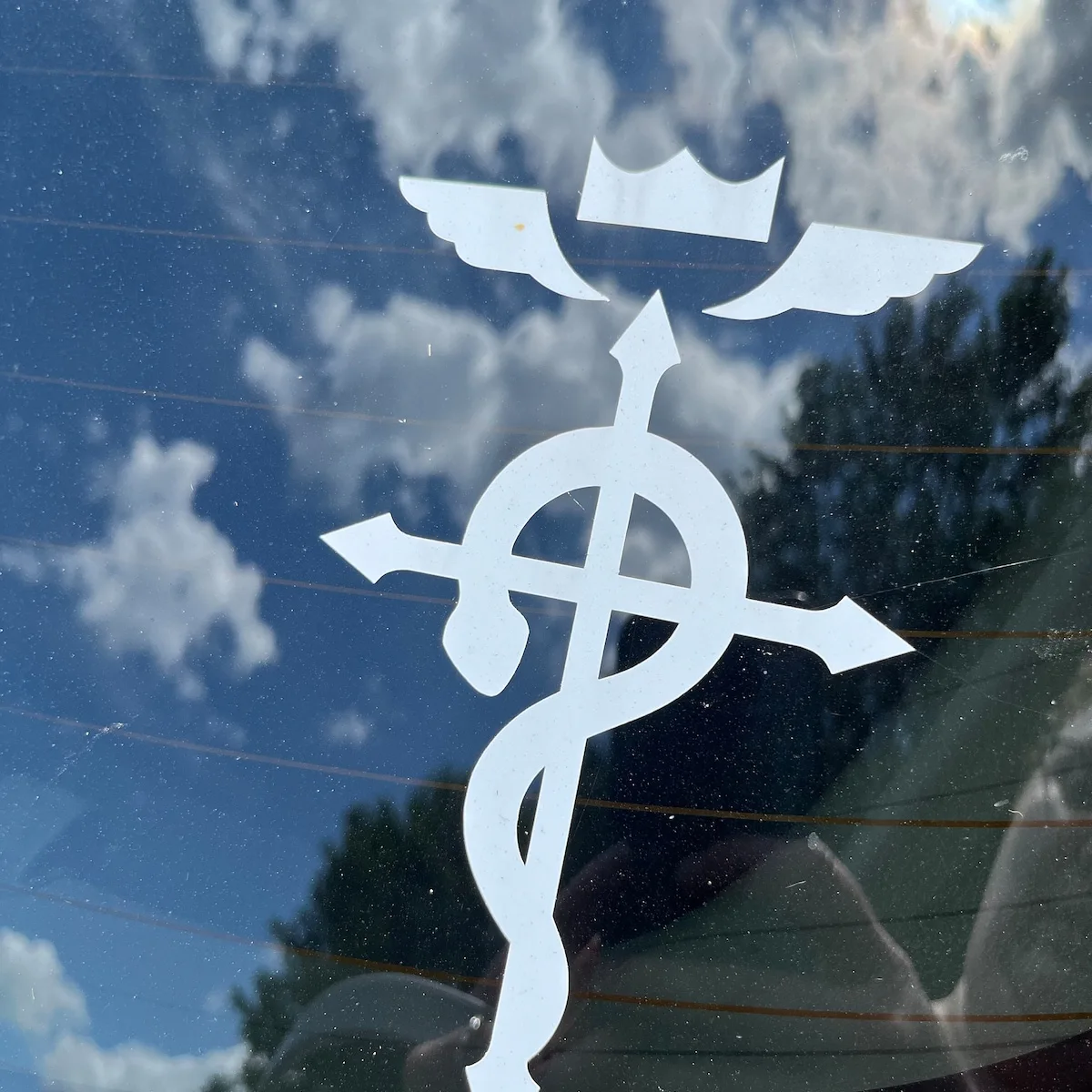 Fullmetal Alchemist Car vinyl decals windows bumper decor stickers die cut waterproof accessories