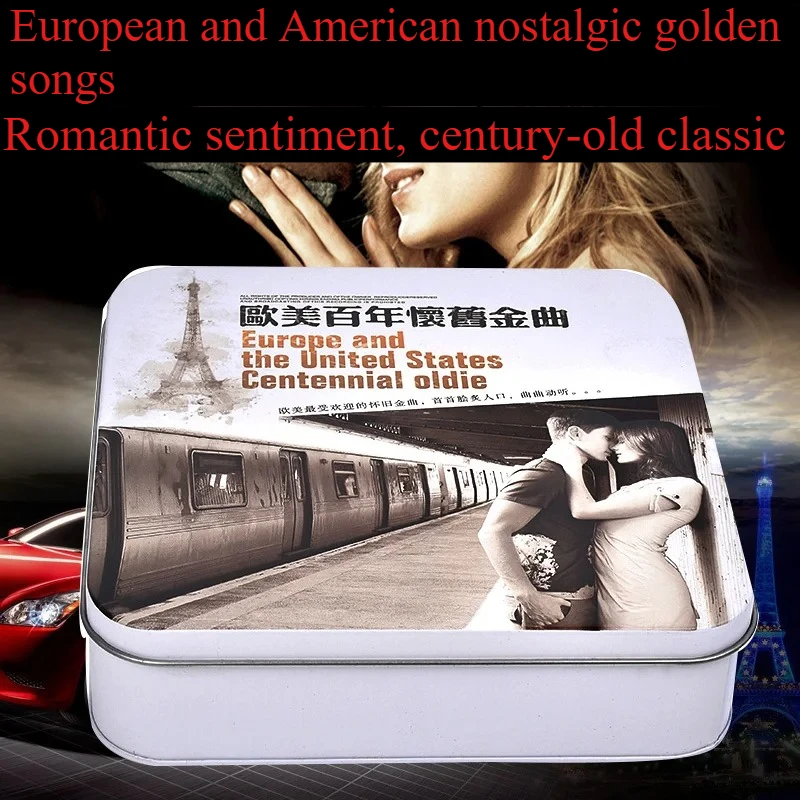 

Набор из 10 CD-дисков: европейские и американские ностальгические золотые песни, классические английские старинные хиты, любовные песни, виниловые пластинки, CD-диски