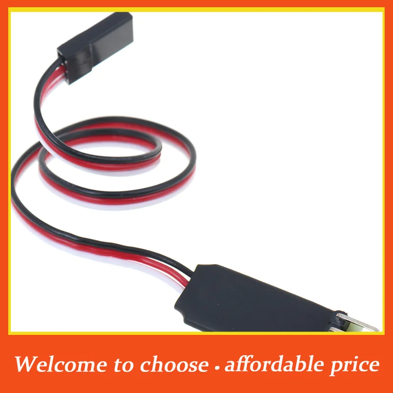 

TH 1pc 190mm Plastic + Component LED Lamp Light Control Switch Panel System Turn on/Off 3CH for RC Car Vehicle