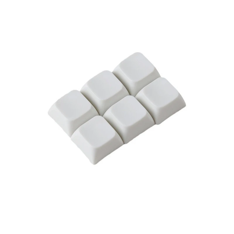XDA Smooth Texture Resin Keycap, Keycaps para teclados mecânicos, personalizar, experiência de digitação, 50 pcs, 100pcs
