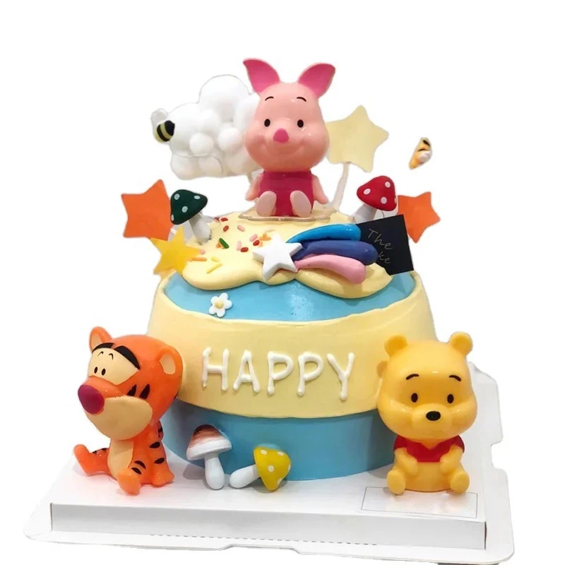 Winnie the Pooh Cake Decorating Accessories Disney Winnie the Pooh Tigger Baby Shower Birthday Cake Decorating Party DIY Decor