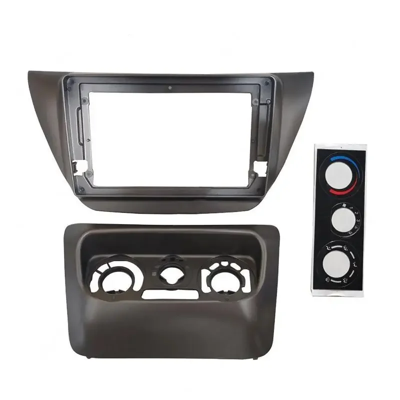 9INCH Car Fascia Radio Panel DVD Panel Dash Kit Install Adapter Console Frame Bezel for MITSUBISHI LANCER IX 2005-2010