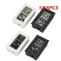 1/3/5PCS Mini LCD Digital Display Thermohygrometer Embedded Thermometer Hygrometer Temperature Sensor Humidity Meter Gauge