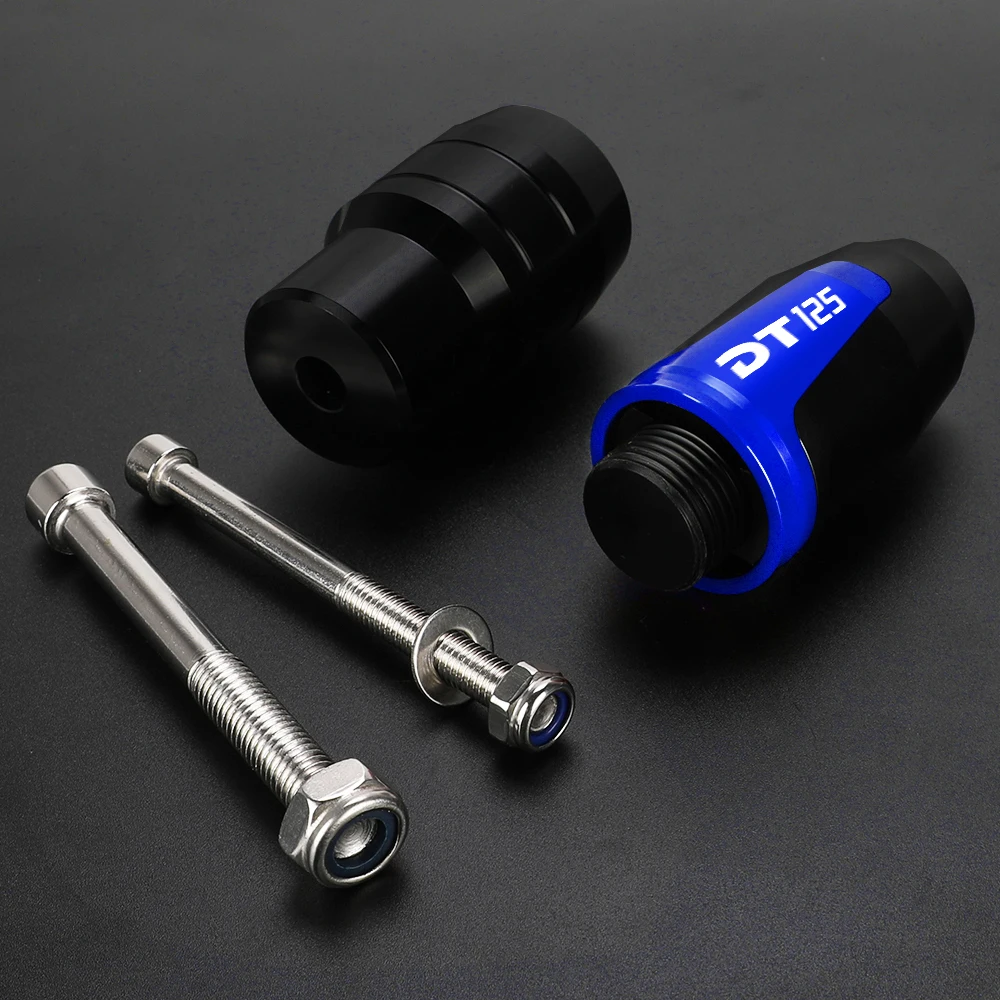 

For YAMAHA DT125 DT 125 1987-2005 2004 2003 2002 2001 2000 Motorcycle Accessories Exhaust Sliders Crash Pads Crash Protector
