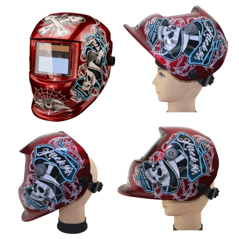  High Performances Welding Hoods With Solar Powered Automatic Lens And Lightweight Design Welding Safety Gear
