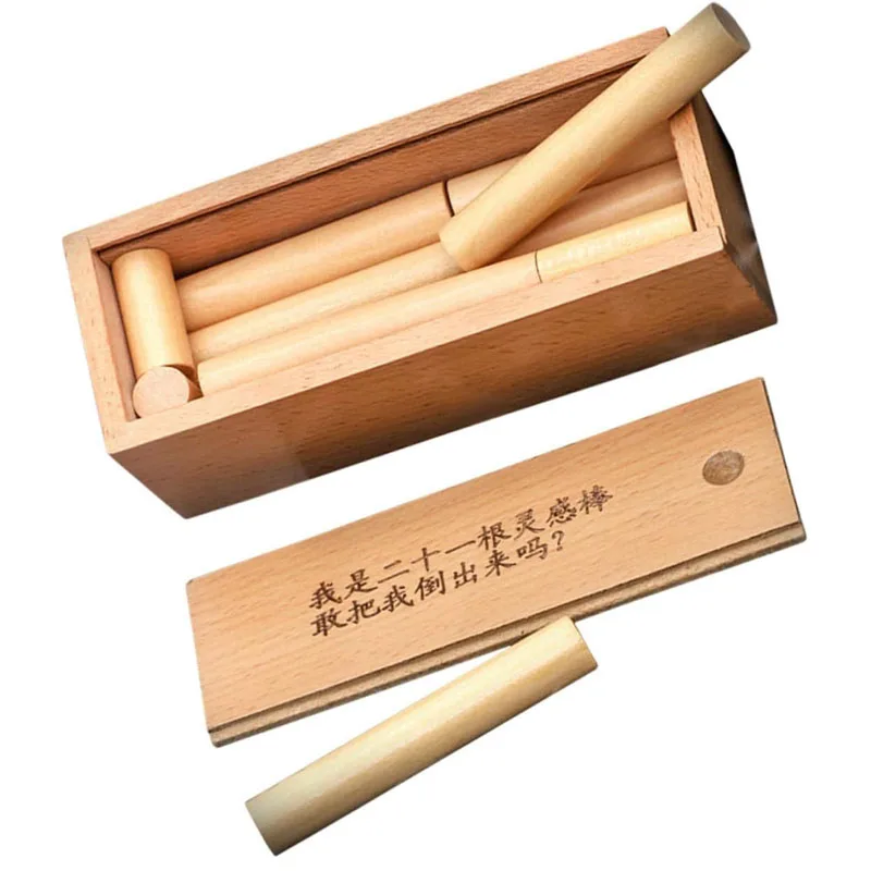 

Непосудимые головоломки, палочки-головоломки, деревянная коробка Любань, игрушки для решения проблем для детей, мальчиков и девочек, тест на IQ, логические задачи