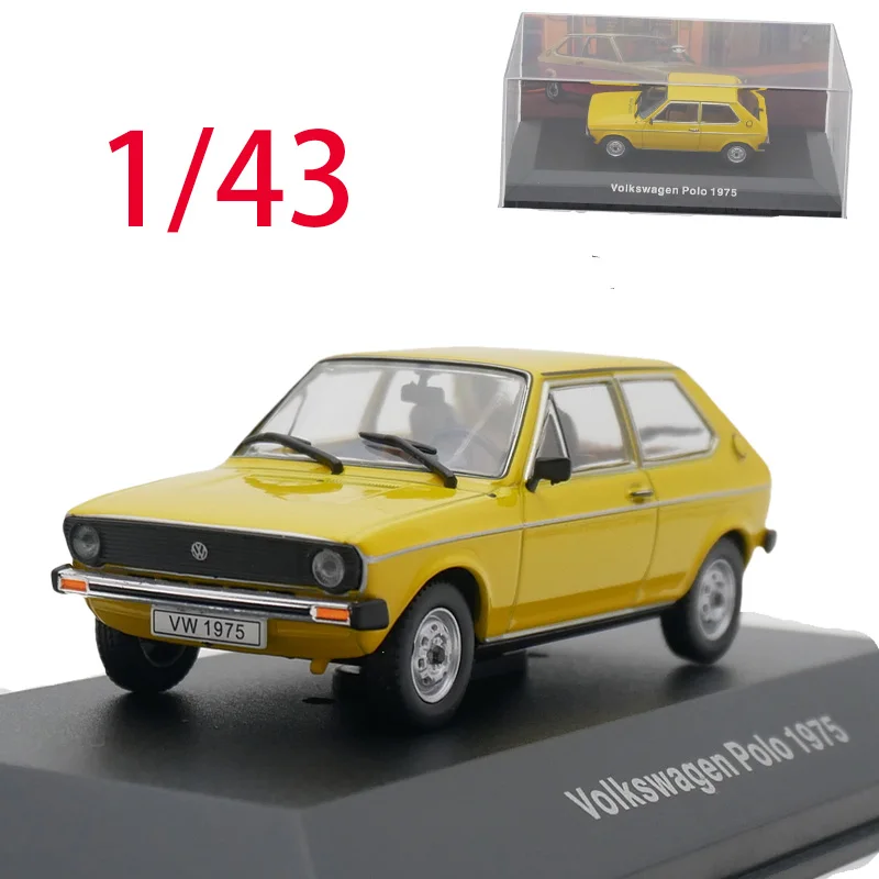 

Ixo Diecast 1/43 Scale Volkswagen Alloy Car Model Volkswagen Polo 1975 Play Vehicles Toys for Boys Original Box