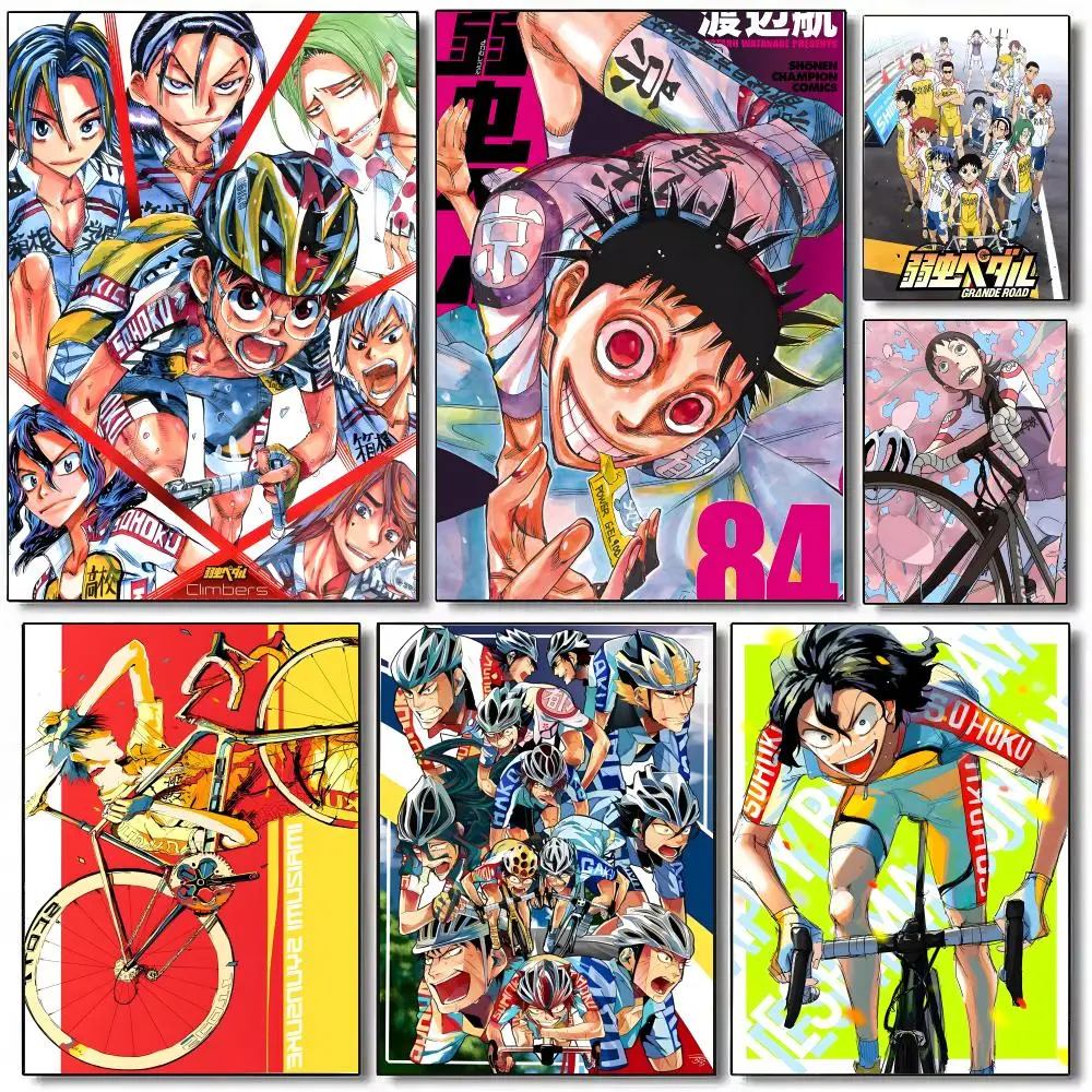 Yowamushi Pedal Poster Wall Art Print Art Suitable For Living Room Bedroom Bar Parlor Home Decoration Gift
