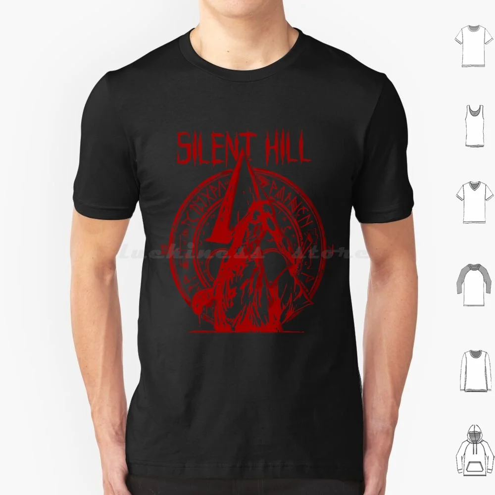 Pyramid Head The Order T Shirt Big Size 100% Cotton Silent Hill Silent Hill 2 Silent Hill 3 Silent Hill Silent Hill Nurse