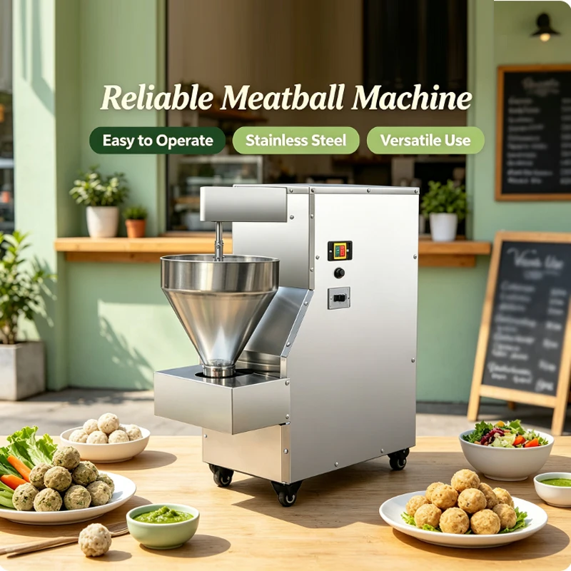 Industrial beef meatball forming machine stuffed fish meatball maker processing machine
