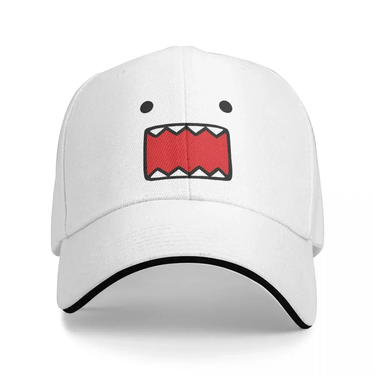 Domo-Kun Baseball Caps Fashion Domo Kun Doll Face Sandwich Caps Men Women Adjustable Sun Hat Outdoor