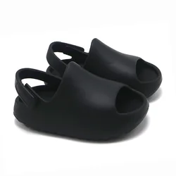 Kids Sandals Baby Toddler Kids Slip-On Sandals Boys Girls Beach Summer Water Shoes Eva Soft ChildrenLightweight Water Shoes