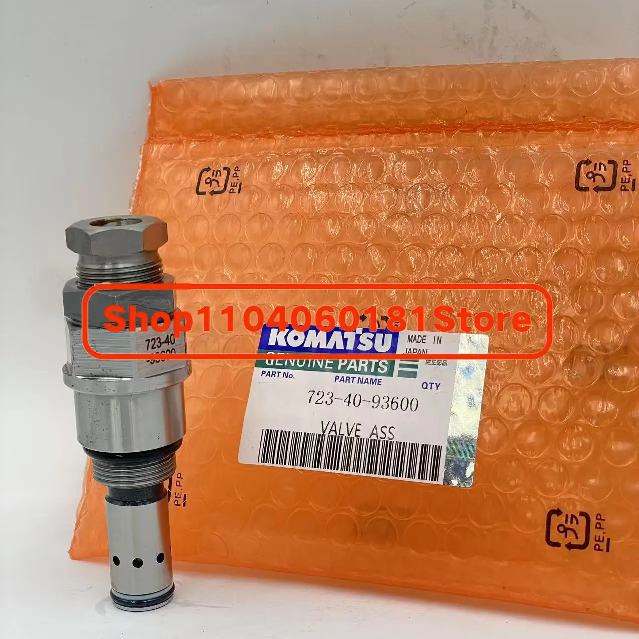 Válvula de alívio 723-40-93600 723-40-92103 para PC200-8 PC300-7 PC350-7 PC340LC-7K 723-40-92203 723-40-92403