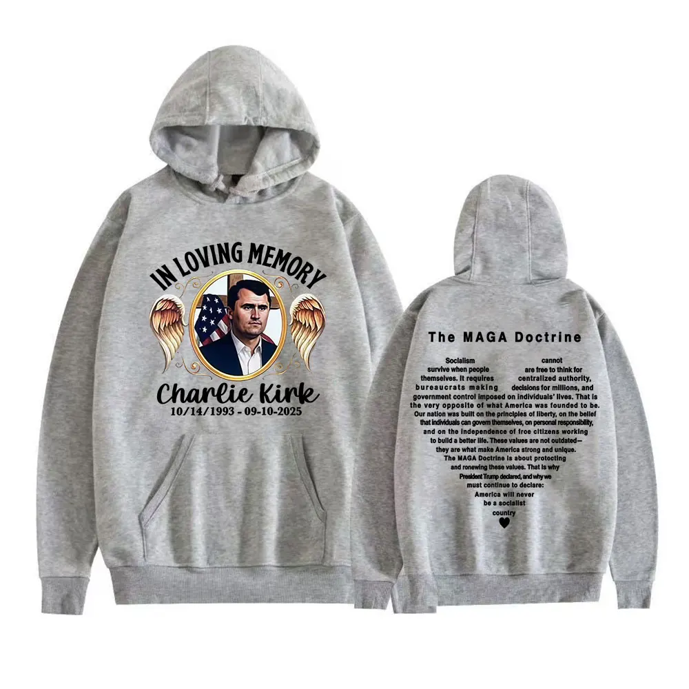 في الذاكرة المحبة تشارلي كيرك نظر ماغا هوديس الرجال النساء موضة القوطية الرجعية بلوزات عالية الجودة الصوف البلوفرات #5