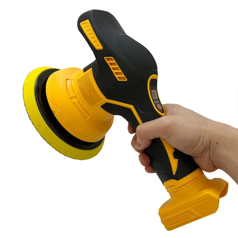 Cordless Polisher 8 Gears Digital DisplayElectric Polisher Auto Car Waxing Polishing Machine For Makita For Dewalt Fit Milwaukee