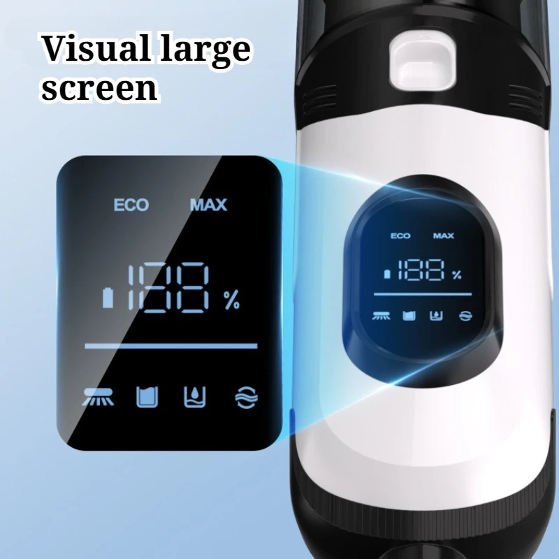 Wireless Household Automatic Wet Dry Vacuum Cleaner Long Battery Life Strong Suction Force Convenient Electric Vacuum Cleaner