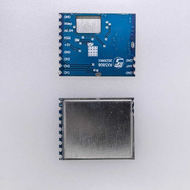RX5808 5.8G 48CH Wireless Audio Video Receiving Module Button Frequency Tuning for FPV Racing Quadcopter Drone Analog Receiver