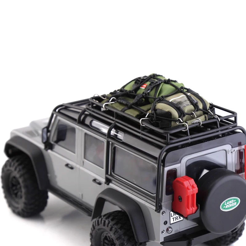 D1RC 気分変更パーツ、外観 - シミュレーション荷物バッグとバックパック、1:18 スケール RC クローラー車に適しています