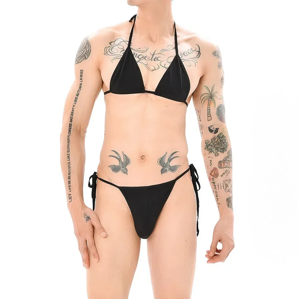 

Daily Wear Special Occasions G-strings Underwear Bulge Pouch Black 5 Spandex 95 Polyester Average Size Brand New