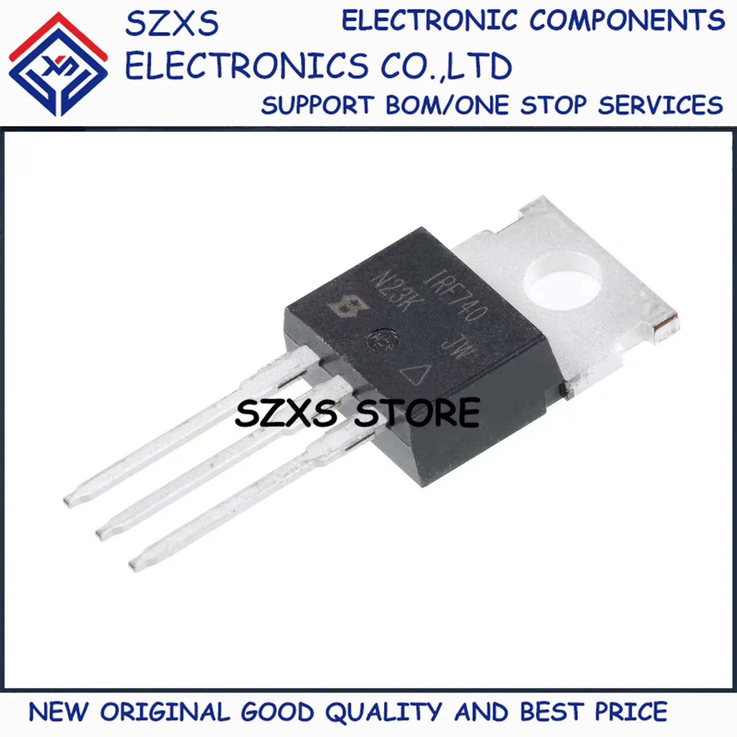 New Original 10Pcs IRF640 IRF640PBF IRF740 IRF740PBF TO-220 MOSFET Field Effect Transistor In Stock Good Quality