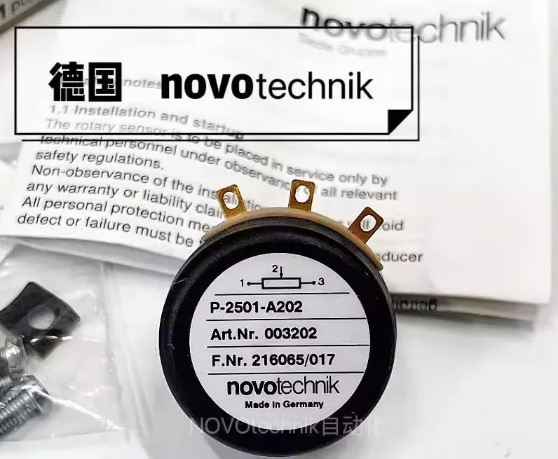 Sensor de ângulo NOVOtechnik original P-6501-4007 P-2501-345-353-001 P-6501-S0049 P-4501-A102 P-4501-A202 P-4501-A502