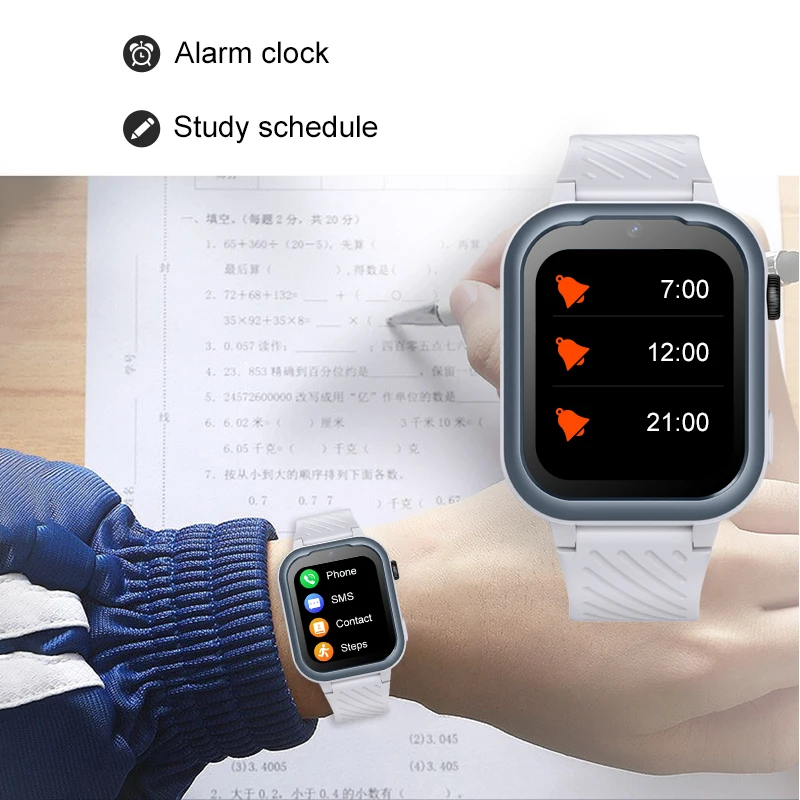 Imagem -04 - Wonlex-relógio Inteligente Infantil 4g Dispositivo de Videochamada Whatsapp Kt15pro Andróide Lte Cartão Sim Rastreador Gps Hora Divertida