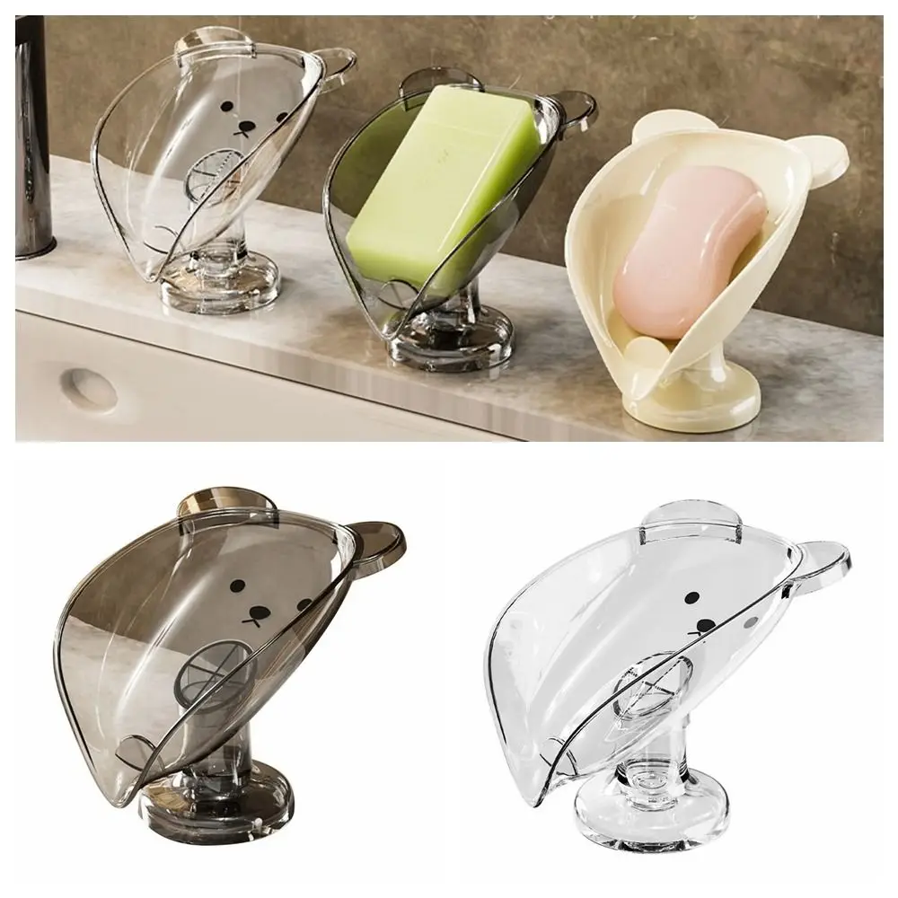 

Модная мыльница на присоске, дренажный органайзер, стеллаж для хранения мыла, дизайн пасты, удобная мыльница из ПЭТ, аксессуары для ванной комнаты