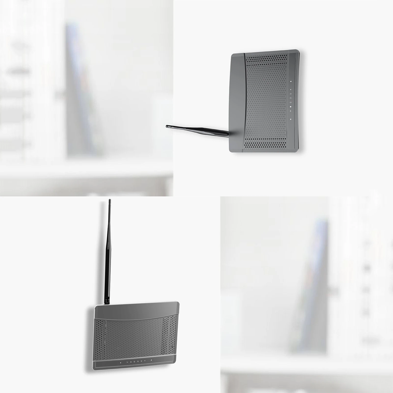 2pcs Universal แท็บเล็ต Wall Mount ปรับ 90 องศาหมุนแล็ปท็อป Router Fit ForIMac/Kindle/e-Reader Bracket