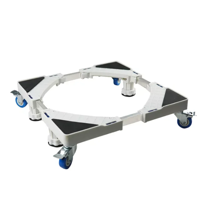 

Steel Movable Adjustable Washing Machine Stand with Wheels Wash Dryer Bracket for Fridge Refrigerator Base Washing Machine Parts
