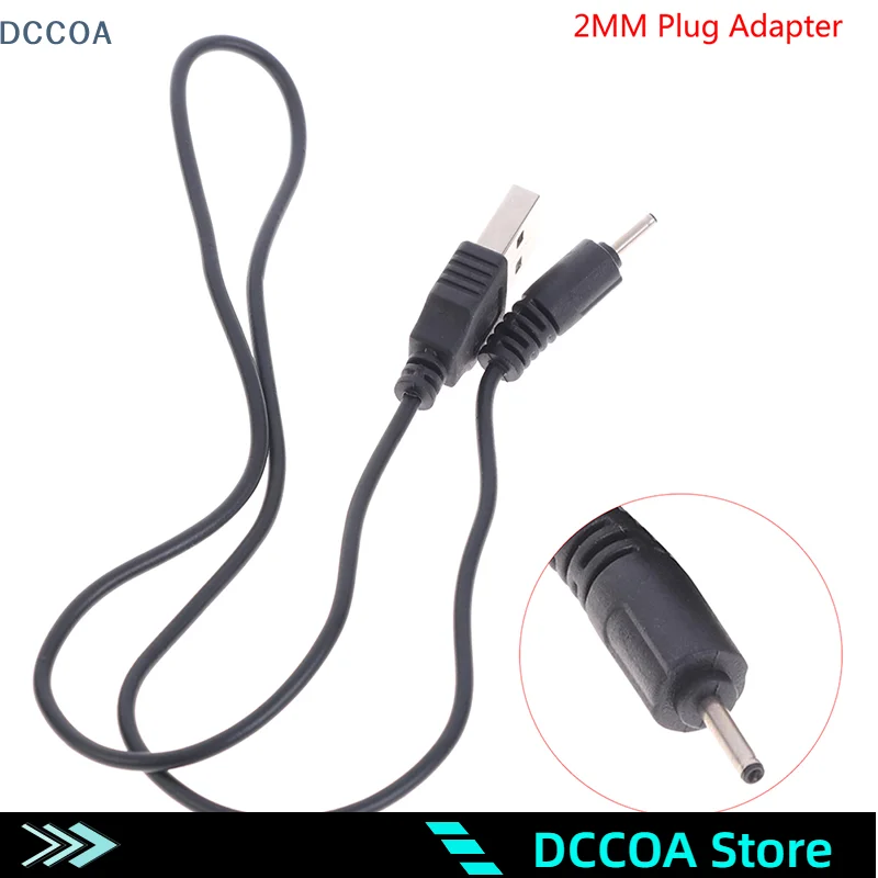 2.0mm 50cm Small Pin USB Charger Cable Plug Adapter Cord For Nokia CA-100C Phone