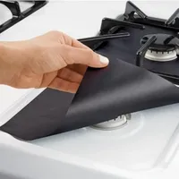 Gas Stove Protectors Kitchen Reusable Burner Covers Mat Protector Cleaning Pad Liner Cover Top Gas Stove Protectors