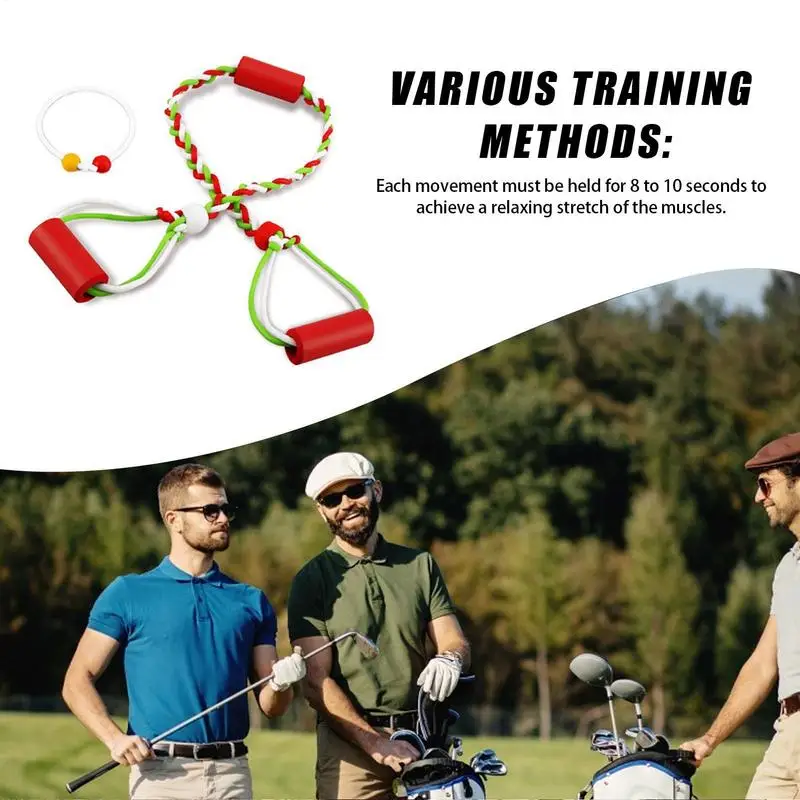 Golf Practice Corrective Rope For Beginners Train Belt Various Training Methods EVA Activated Tube Gift For Golf Lovers