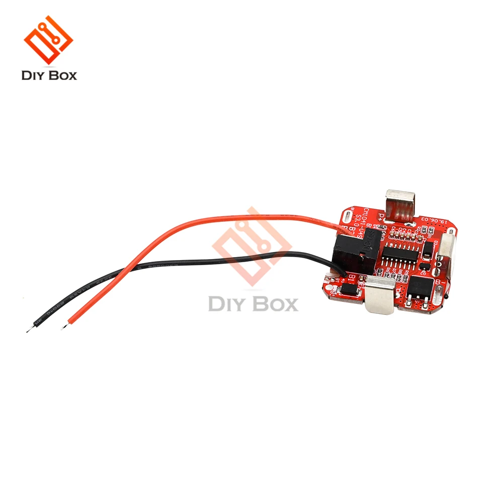 Bms 4S 16.8V 30A Enkele Mos 18650 Li-Ion Lithium Batterij Opladen Bescherming Boord Overbelasting En Diepe Ontlading Bescherming