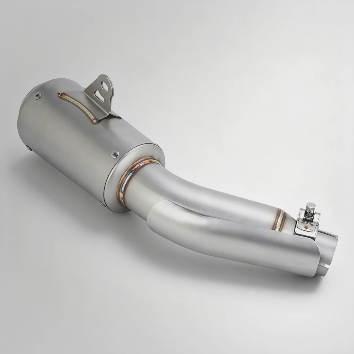 Motorcycle Exhaust Escape Mid Link Pipe System With Muffler Motocross No DB Killer Slip On For Honda CB600F Hornet 2007 - 2013