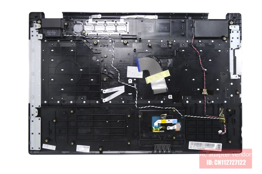 Imagem -02 - For Samsung Rf70 Rf711 Laptop Keyboard With Shell c Shell Touchpad Speaker fr Version Silver