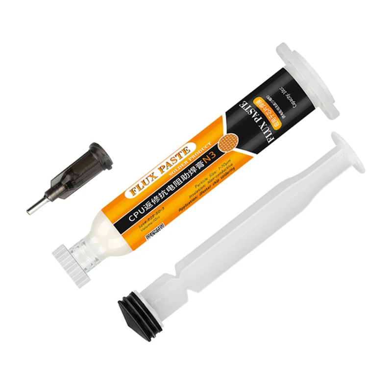 Lead-Free Halogen-Free NO-Clean Solder Paste Flux Advanced Welding Grease for BGA SMD PCB Soldering Rework Tools