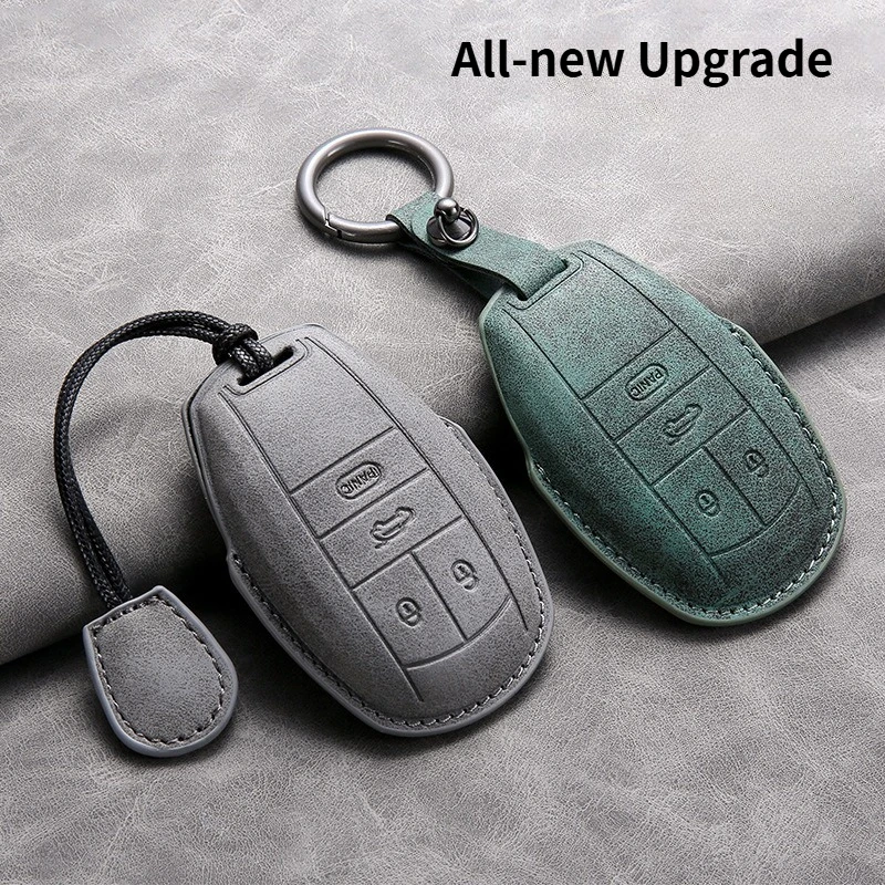 Smart Key Protective Cover for Bentley Flying Spur Continental GT Bentayga Mulsanne PU Car Remote Keychain Accessories